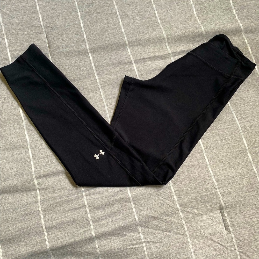 Black Under Armour Compression Leggings-Large